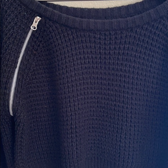 AQUA cropped sweater - Picture 3 of 4